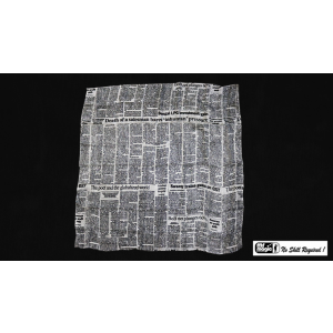 Production Hanky Newspaper Print (21  inches  x 21  inches) by Mr. Magic - Trick