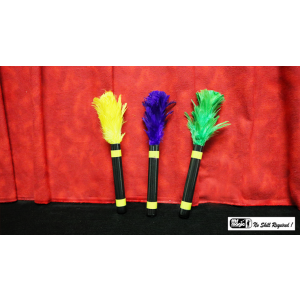 Ultra Visual Color Changing Feather (Small) by Mr. Magic - Trick