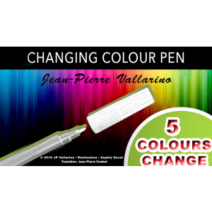 Color Changing Pen by Jean-Pierre Vallarino - Trick