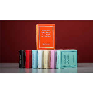 Magic Notebook Deck - Limited Edition (Orange) by The Bocopo Playing Card Company