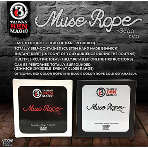 Muse Rope (Black) by Sean Yen - Trick
