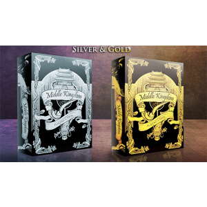 Middle Kingdom (Gold) Playing Cards Printed by US Playing Card Co