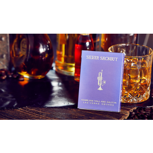 Silver Sackbut Playing Cards (Purple)