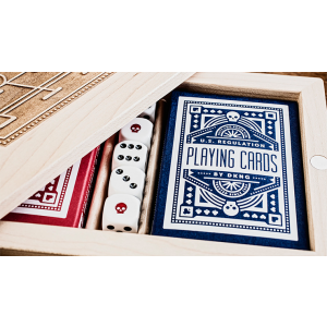 Blue Wheel Playing Cards by Art of Play