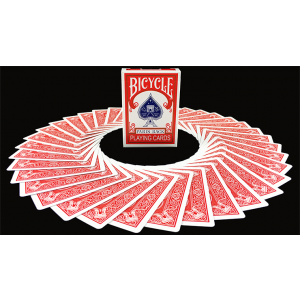 Bicycle Paris Back Limited Edition Red Playing Cards by JOKARTE