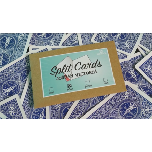 Split Cards 15 ct. (Blue) by PCTC - Trick