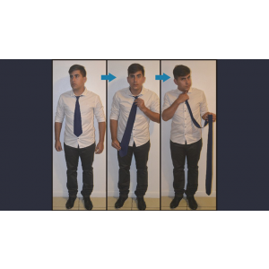 Comedy Necktie (Blue) by Nahuel Olivera - Trick