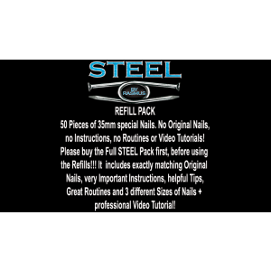STEEL Refill Nails 50 ct. (35mm) by Rasmus - Trick