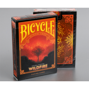 Bicycle Natural Disasters "Wildfire" Playing Cards by Collectable Playing Cards