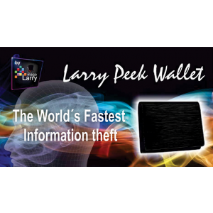 The Larry Peek Wallet (Gimmick and Online Instructions) by Mago Larry - Trick