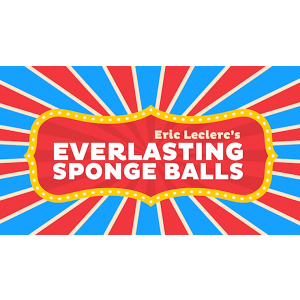 Everlasting Sponge Balls (Gimmick and Online Instructions) by Eric Leclerc - Trick
