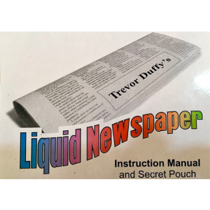 Liquid Newspaper by Trevor Duffy - Trick