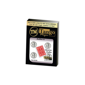 Autho 4 Quarter (Gimmicks and Online Instructions) (D0181) by Tango - Trick