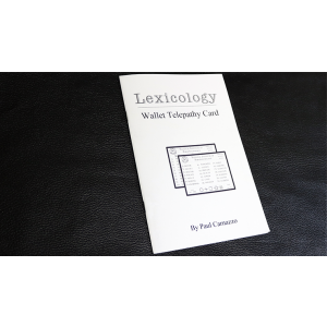 Lexicology 2.0 with Telepathy card by Paul Carnazzo - Trick