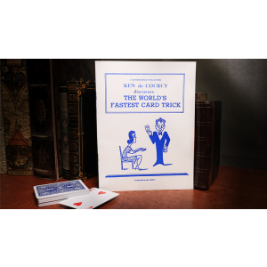 The World's Fastest Card Trick by Ken de Courcy - Book