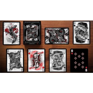 Black Dragon Series Playing Cards (Standard Edition) by Craig Maidment
