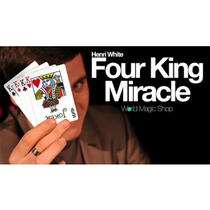 Four King Miracle (Gimmick and Online Instructions) by Henri White - Trick