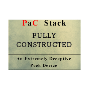 PaC Stack: Fully Constructed (Gimmicks and Online Instructions) by Paul Carnazzo - Trick