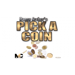 Pick a Coin Euro Version (Gimmicks and Online Instructions) by Danny Archer - Trick
