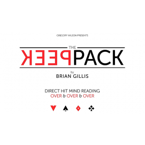 Gregory Wilson Presents The Peek Pack by Brian Gillis (Gimmicks and Online Instructions) - Trick