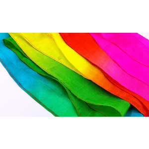 Rainbow Silk Fountain Streamer by Yan Yan Ma and Magiclism - Trick