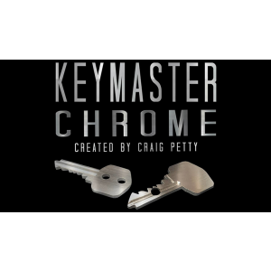 Keymaster Chrome (Gimmicks and Online Instructions) by Craig Petty - Trick