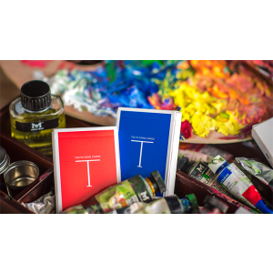 Classic T (Blue) Playing Cards