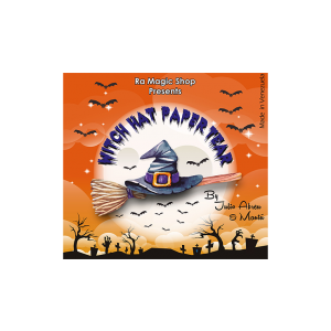 Witch Hat Paper Tear (12 pack) by Ra Magic - Trick