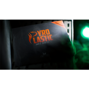 PyroPlastic: Green Flame 4 Sheets 197 mm by 127 mm (Gimmicks and Online Instructions) - Trick