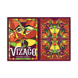 VIZAGO Lumina (Red) Playing Cards