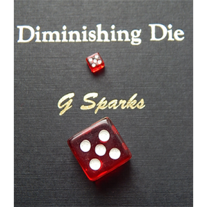 Diminishing Die (Red) by G Sparks - Trick