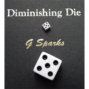 Diminishing Die (White) by G Sparks - Trick