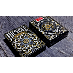Bicycle Realms (Black) Playing Cards