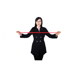 Vanishing Cane (Plastic, RED) by JL Magic