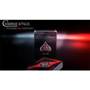 Chrome Kings Limited Edition Playing Cards (Players Red Edition) by De'vo vom Schattenreich and Handlordz