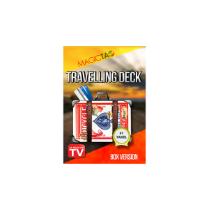 Travelling Deck Box Version Blue (Gimmick and Online Instructions) by Takel - Trick