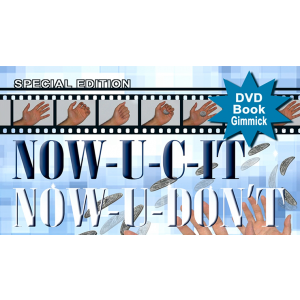 Special Edition NOW-U-C-IT, NOW-U-DON'T (DVD, Book and Gimmick) by Jeff Stewart and Meir Yedid - DVD
