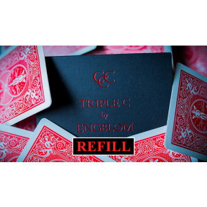 Refill for Triple C (Blue) by Christian Engblom - Trick