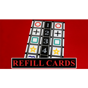 Refill Cards for Astor Mental (Stage Version) by Astor - Trick