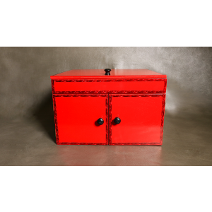 Drop Down Mirror Box (Large/Red) by Ickle Pickle - Trick