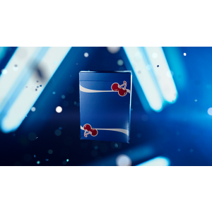 Cherry Casino Playing Cards (Tahoe Blue) by Pure Imagination Projects