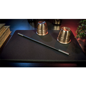 Deluxe Close-Up Pad 11X16 (Black) by Murphy's Magic Supplies - Trick