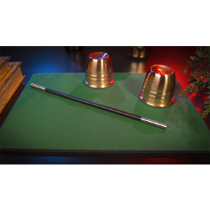 Deluxe Close-Up Pad 11X16 (Green) by Murphy's Magic Supplies - Trick