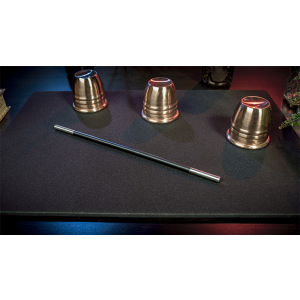 Deluxe Close-Up Pad 16X23 (Black) by Murphy's Magic Supplies - Trick