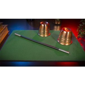 Economy Close-Up Pad 11X16 (Green) by Murphy's Magic Supplies - Trick