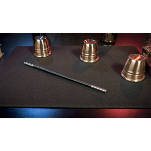 Economy Close-Up Pad 16X23 (Black) by Murphy's Magic Supplies - Trick