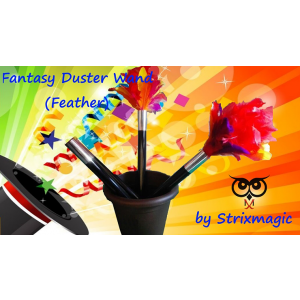 Fantasy Duster Wand (Feather) by Strixmagic - Trick