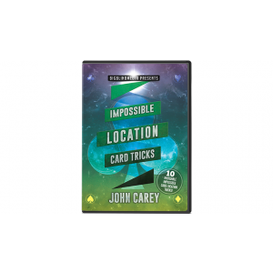 Impossible Location Card Tricks by John Carey - DVD