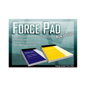 Force Pad 2 (Small/Blue) Set of Two by Warped Magic - Trick