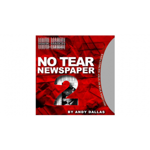No Tear Newspaper 2 (Gimmick and Online Instructions) by Andy Dallas - Trick